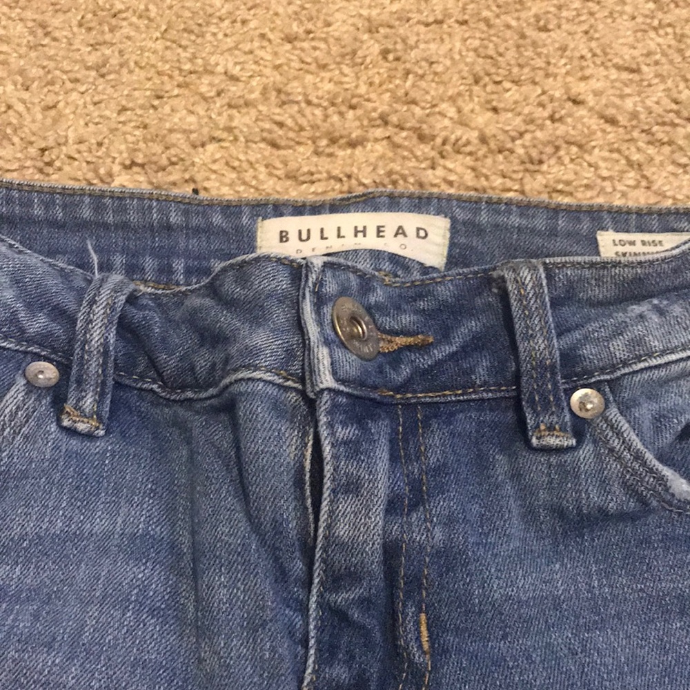 BULLHEAD DENIM SKINNY JEANS - Picture 2 of 3